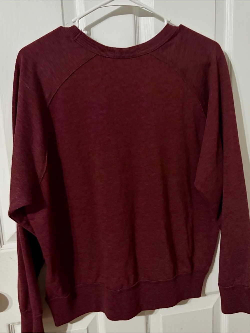 Ariat Western Cowgirl Graphic Sweatshirt Burgundy Size Large - Picture 3 of 3